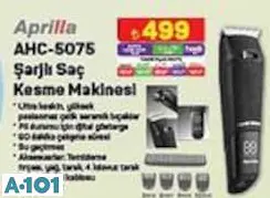 APRİLLA AHC-5075 ŞARJLI SAÇ KESME MAKİNESİ